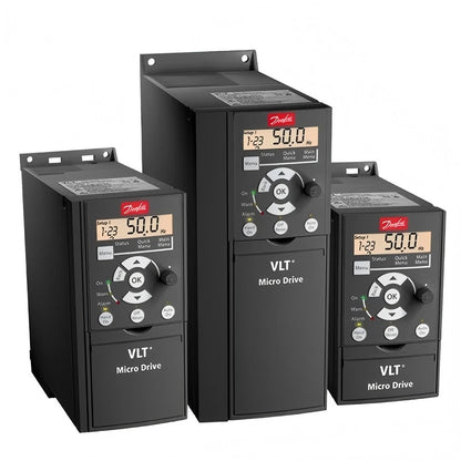 Danfoss 134F2973 VLT AutomationDrive FC - 360 1.1 kW IP20 J1 Frame - PLC ERA