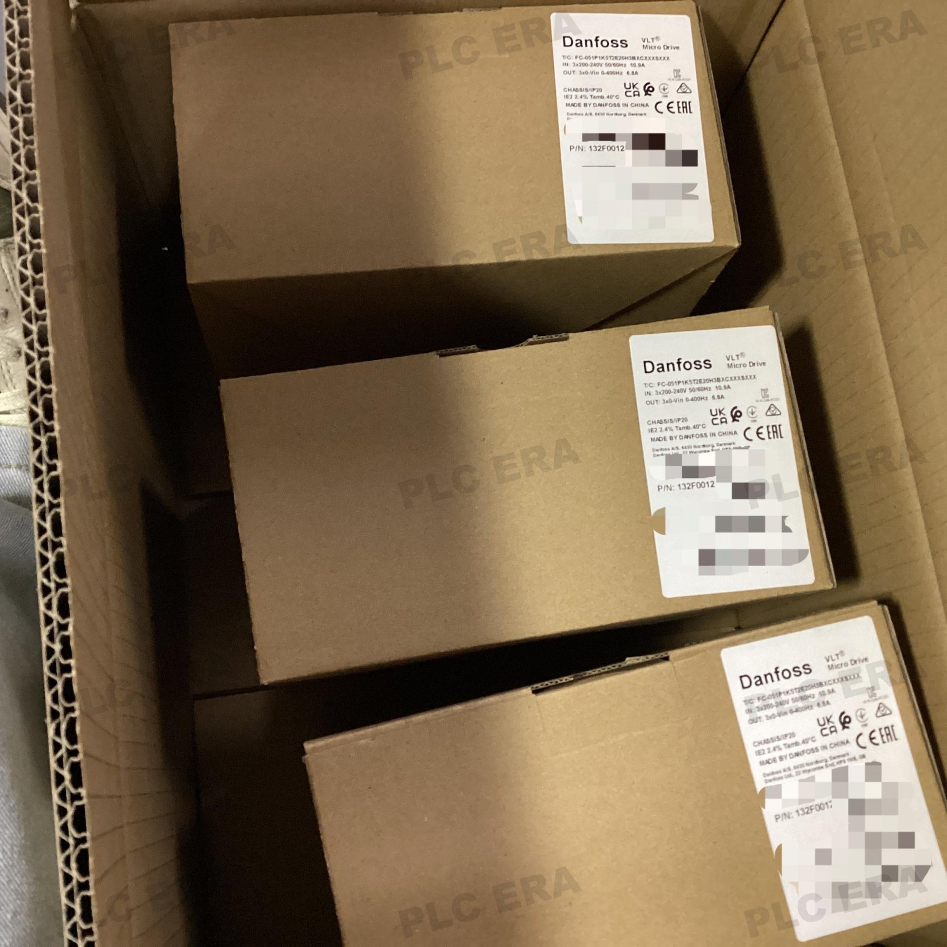 Danfoss FC - 051P1K5T2E20H3BXCXXXSXXX VLT® Micro Drive 1.5 kW 132F0012 - PLC ERA