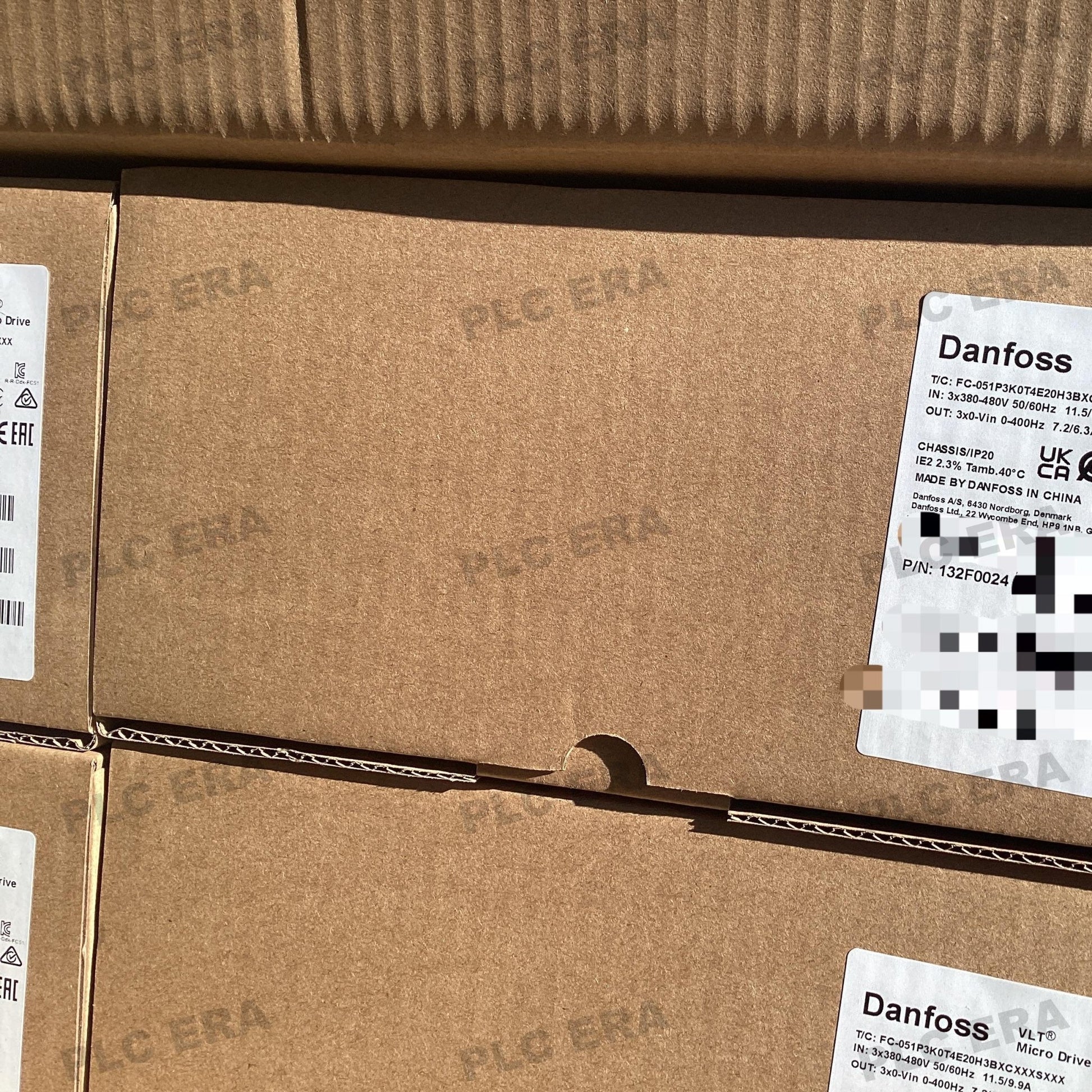 Danfoss FC - 051P3K0T4E20H3BXCXXXSXXX 132F0024 VLT Micro Drive 3.0 kW - PLC ERA