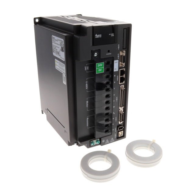 Original New Delta ASD-A2-2043-M ASDA-A2 series 2kW AC servo drive front view