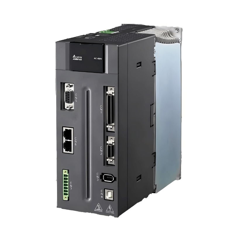 Original New Delta ASD-A2-5543-M ASDA-A2 series 5.5kW AC servo drive CANopen front view