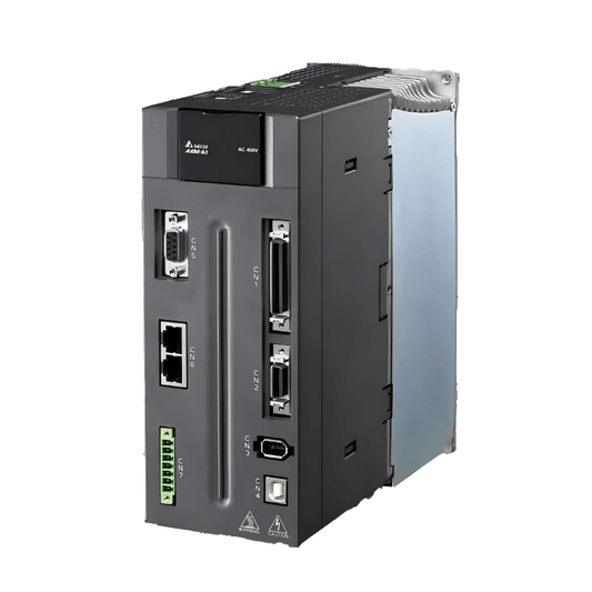 Original New Delta ASD-A2-7543-M ASDA-A2 series 7.5kW AC servo drive CANopen front view