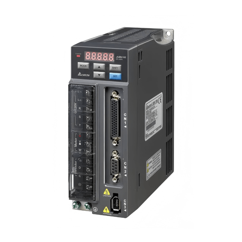 Original New Delta ASD-B2-0421-B ASDA-B2 series 400W AC servo drive front view