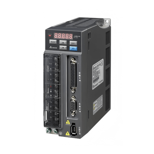 Original New Delta ASD-B2-0421-B ASDA-B2 series 400W AC servo drive front view