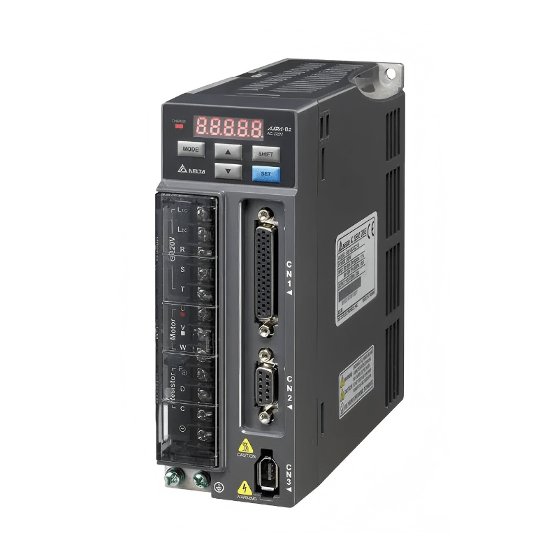 Original New Delta ASD-B2-0721-B ASDA-B2 series 750W AC servo drive front view