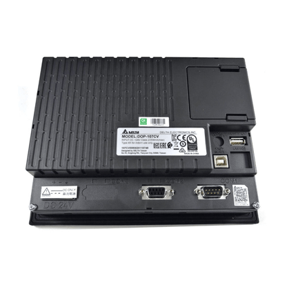 Original New Delta DOP-107CV 7-inch Standard HMI touchscreen front view