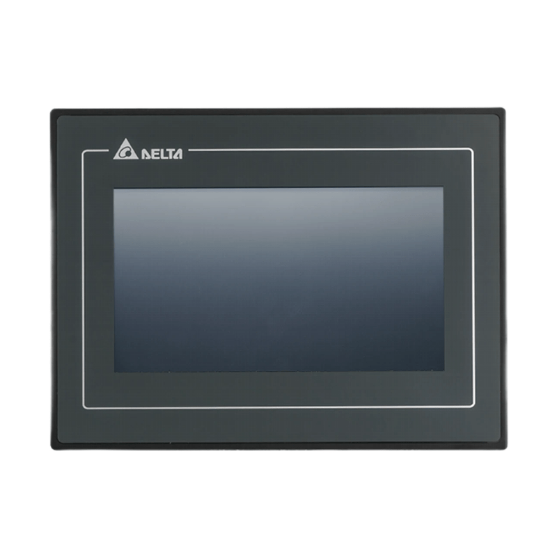 Original New Delta DOP-107EV 7-inch Standard HMI touchscreen with Ethernet front view