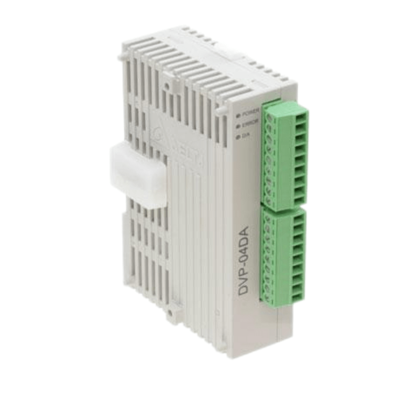 Delta DVP-04AD-S Analog Input Module, 4 Channels, 12-bit Resolution ...