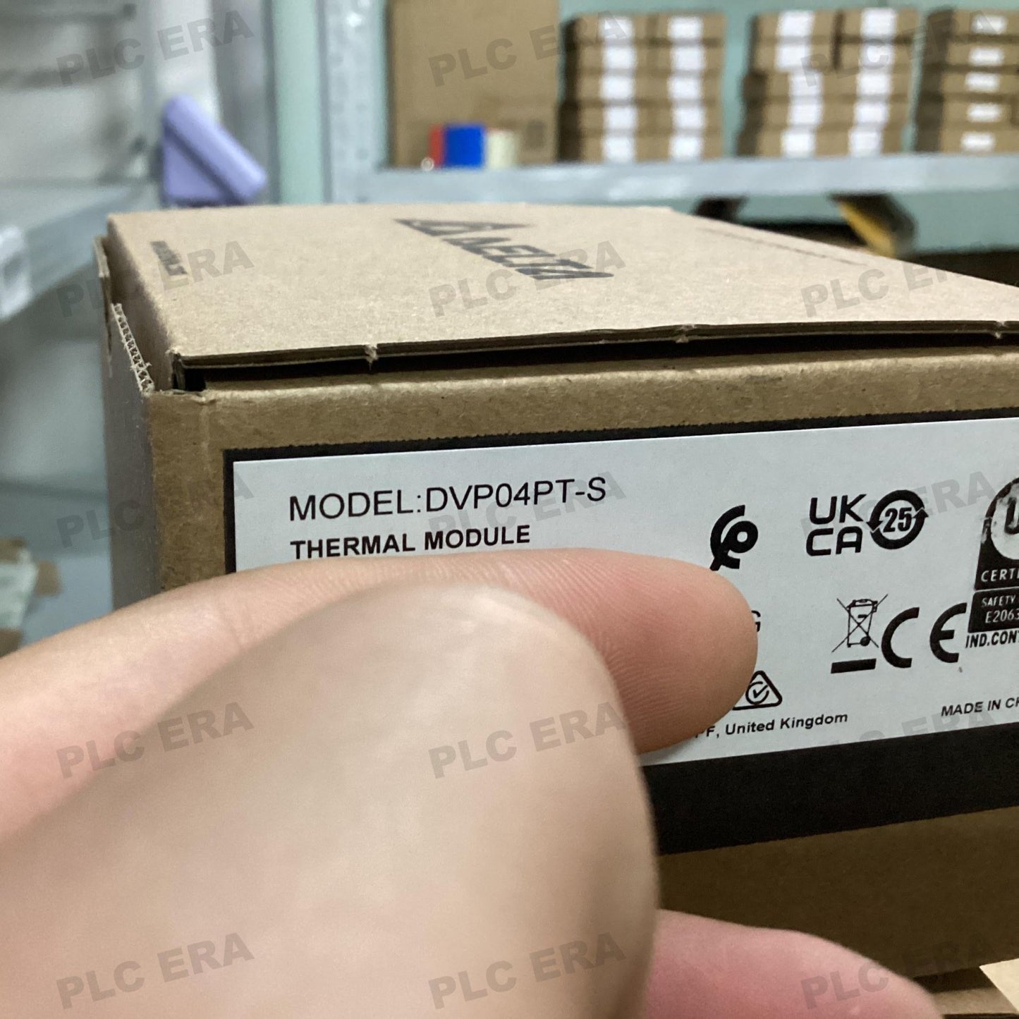 Delta DVP04PT - S Thermocouple Input Module, 4 - Channel, DVP Series - PLC ERA