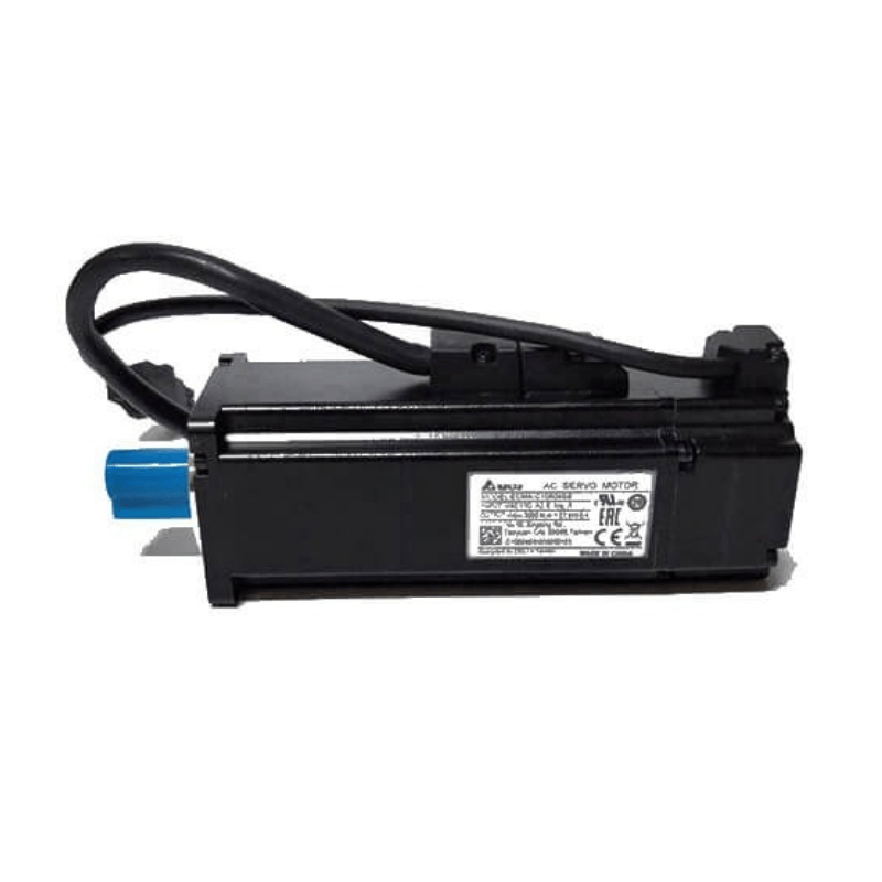 Original New Delta ECMA-C10604RS 400W low-inertia AC servo motor 3000rpm 60mm frame front view