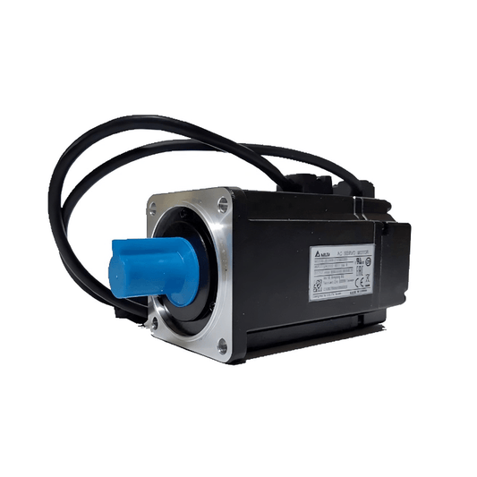 Original New Delta ECMA-C10807RS 750W AC servo motor 20-bit encoder 80mm flange front view