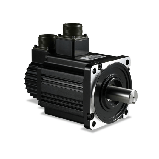 Original New Delta ECMA-E11315RS 1.5kW medium-inertia AC servo motor 2000rpm 130mm frame front view