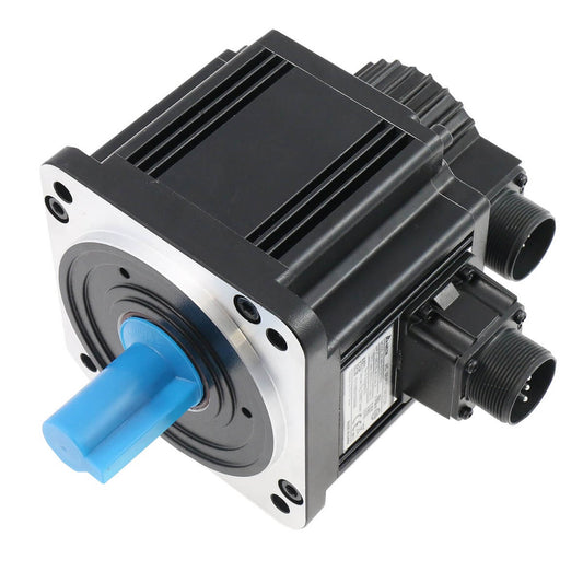 Original New Delta ECMA-E21310RS 1kW medium-inertia AC servo motor 2000rpm front view