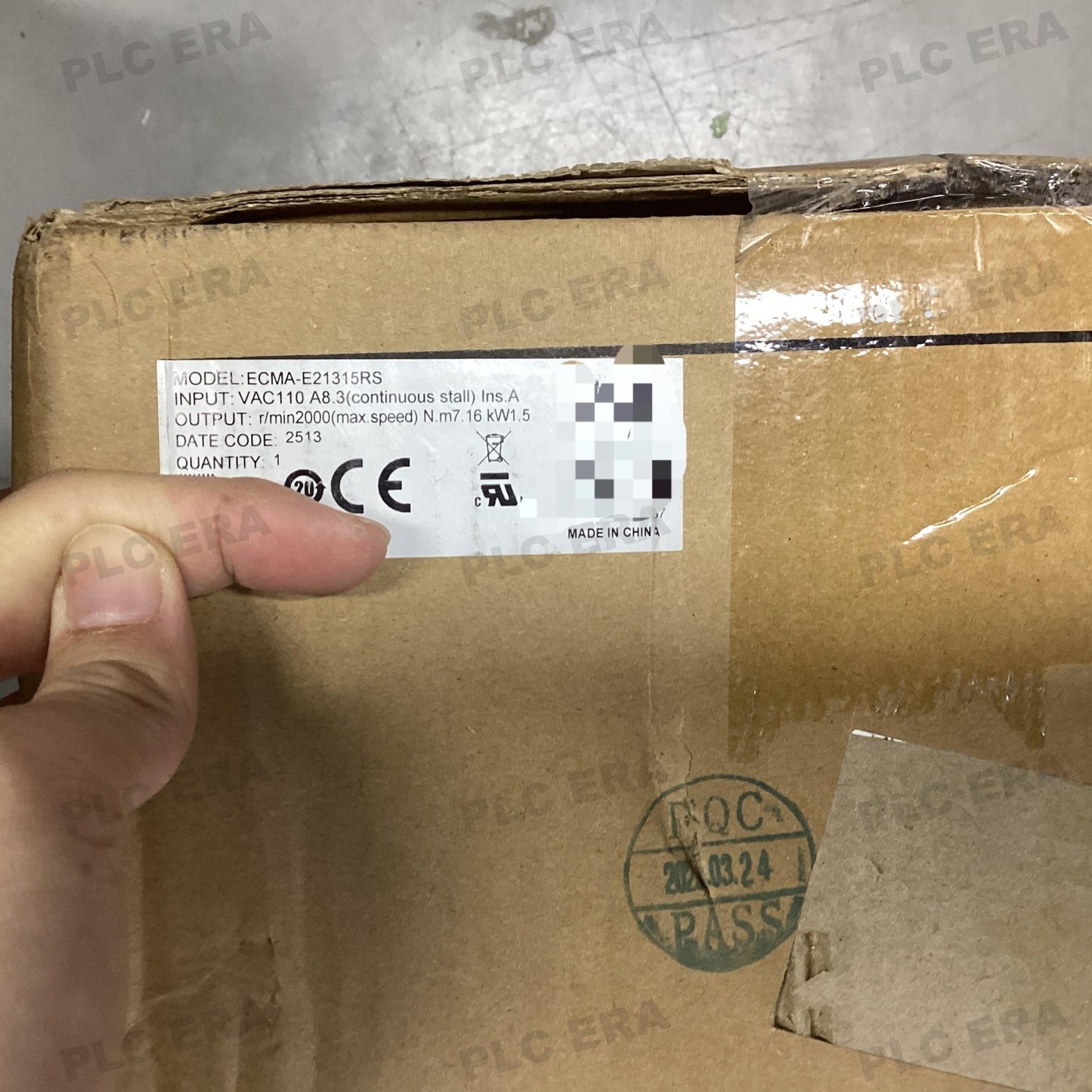 Delta ECMA - E21315RS 1.5kW AC Servo Motor – High - Performance Industrial Automation - PLC ERA