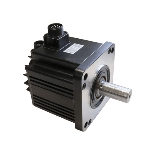 Original New Delta ECMA-L11830RS 3kW medium-high inertia AC servo motor 1500rpm 180mm frame front view