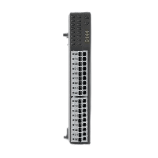 Original New Delta R1-EC9144D1 R1-EC series 4-channel analog output remote module EtherCAT front view
