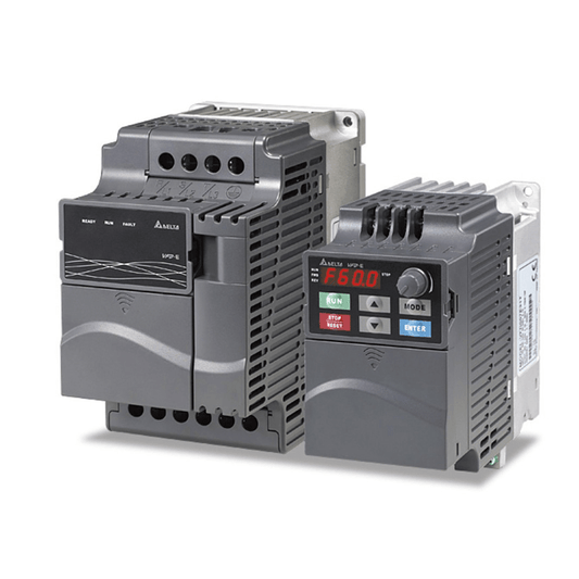 Original New Delta VFD037E43A VFD-E series 3.7kW micro vector AC drive front view