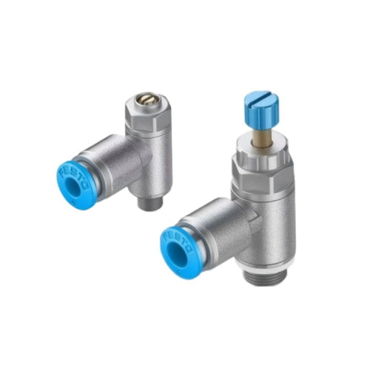 Festo GRLA - 1/4 - QS - 8 - RS - B One - Way Flow Control Valve 650l/min G1/4 - PLC ERA