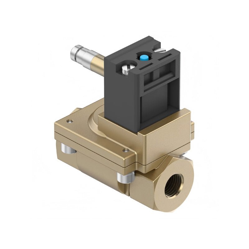 Festo MN1H - 2 - 1/2 - MS 2/2 NC Solenoid Valve G1/2 10bar 3100L/min 161728 - PLC ERA