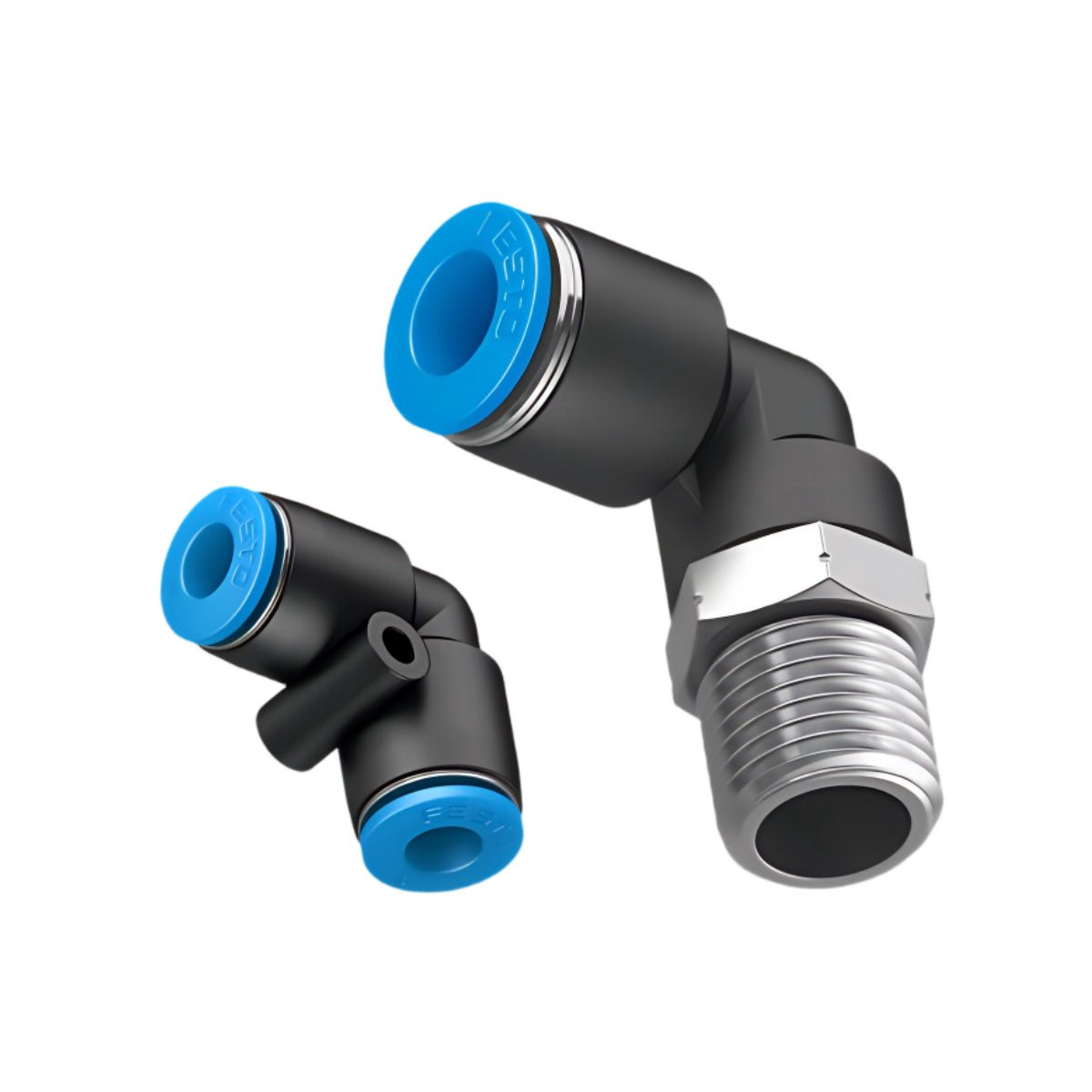 Festo QSL - 1 - 4 - 6 Push - In L - Fitting 6mm R1/4 153047 14 bar - PLC ERA
