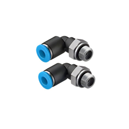 Festo QSL - 1/4 - 8 Push - In L - Fitting R1/4" Male to 8mm Tube 153049 - PLC ERA