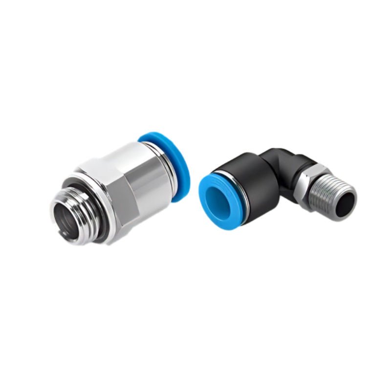 Festo QSL - 1/8 - 6 Push - In L - Fitting 6mm R1/8 14 bar 153046 - PLC ERA