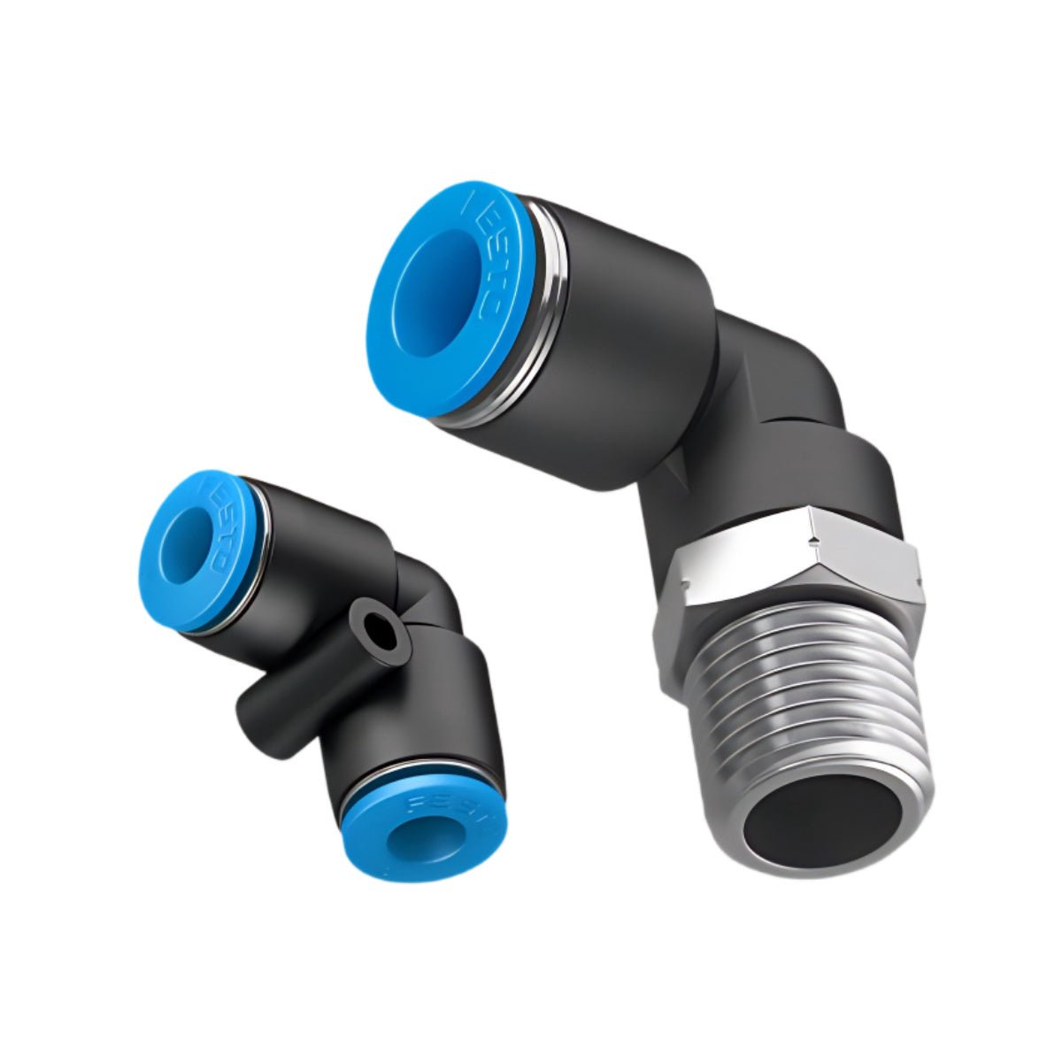 Festo QSL - G1/8 - 6 Push - In L - Fitting G1/8 Male to 6mm Tube 186117 - PLC ERA