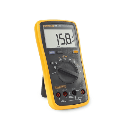 Fluke 15B MAX - 01 Digital Multimeter (Economical, CAT III 600 V) - PLC ERA