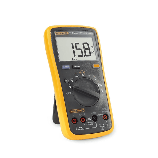 Fluke 15B MAX - 01 Digital Multimeter (Economical, CAT III 600 V) - PLC ERA