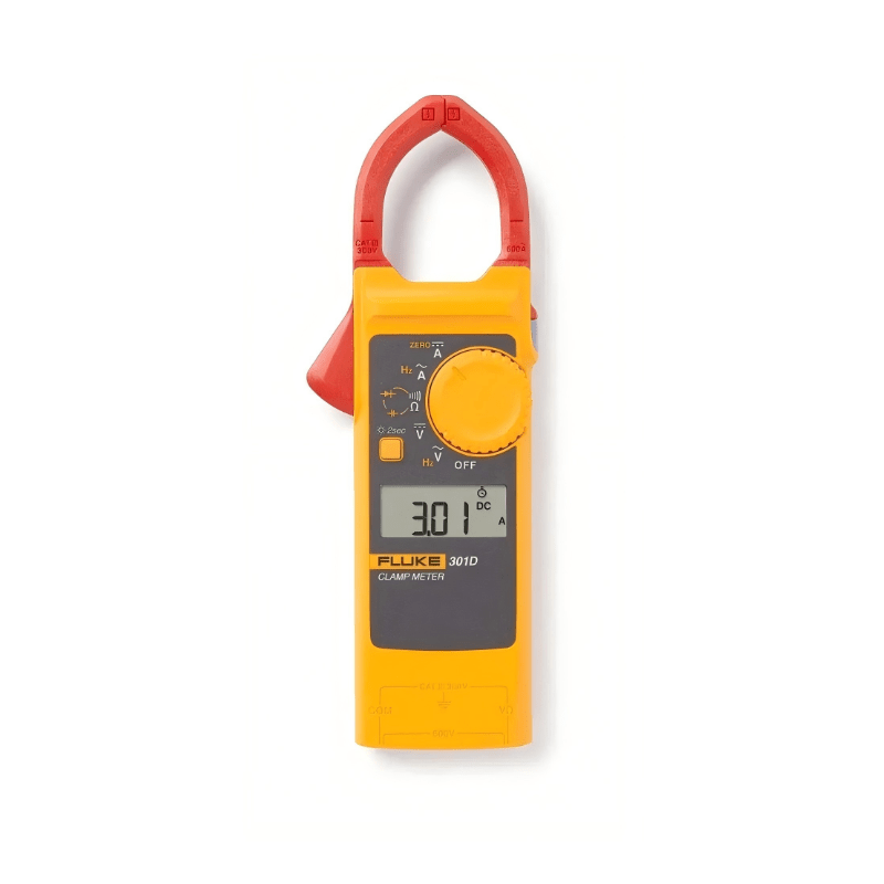 Fluke 301D AC/DC Pocket - Sized Clamp Meter, 600A - PLC ERA