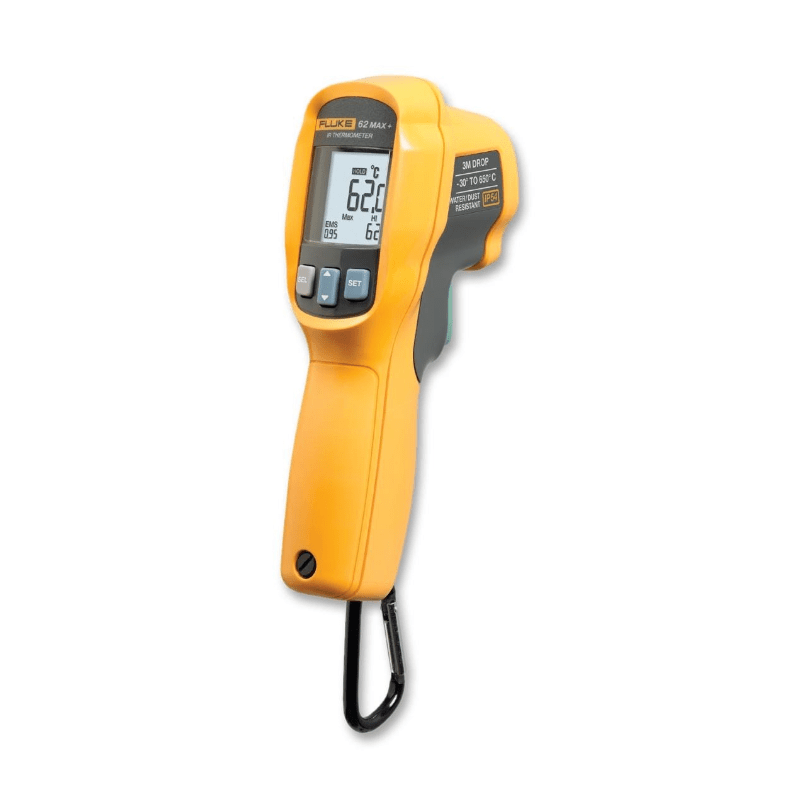 Fluke 62MAX+ Infrared Thermometer Non - Contact Temperature Tool - PLC ERA