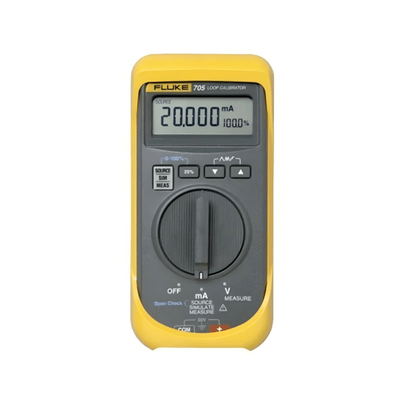Fluke 705 Loop Calibrator, mA Accuracy 0.02%, Easy Linearity Check - PLC ERA
