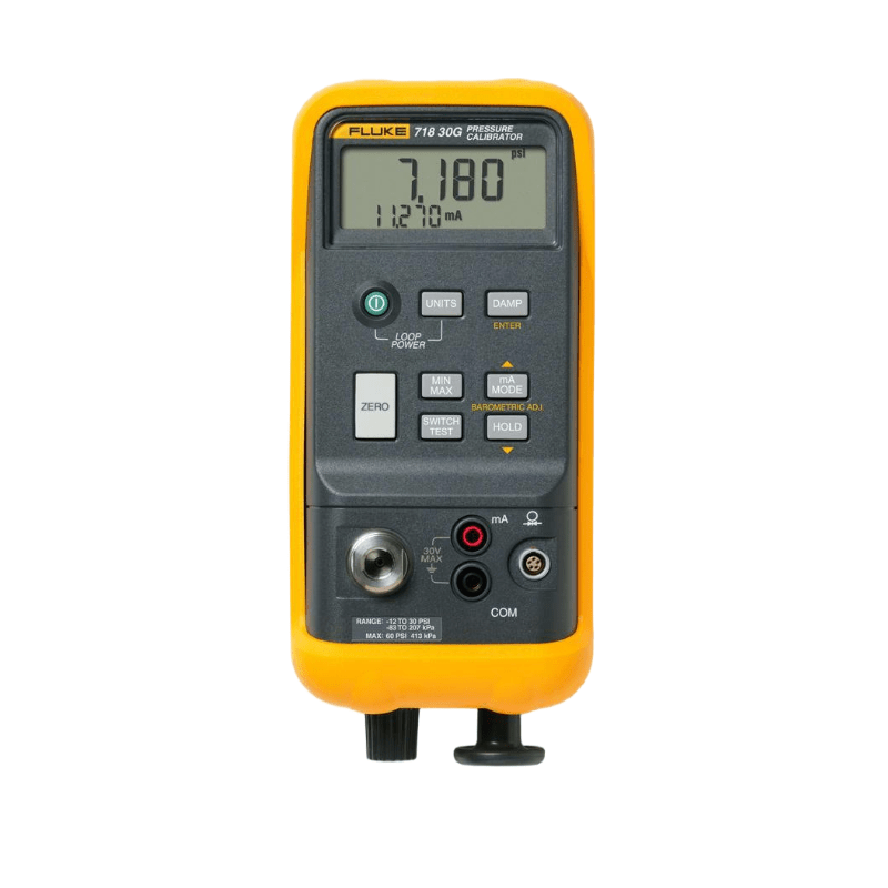 Fluke 718 30G Pressure Calibrator with Built - In Pump - PLC ERA