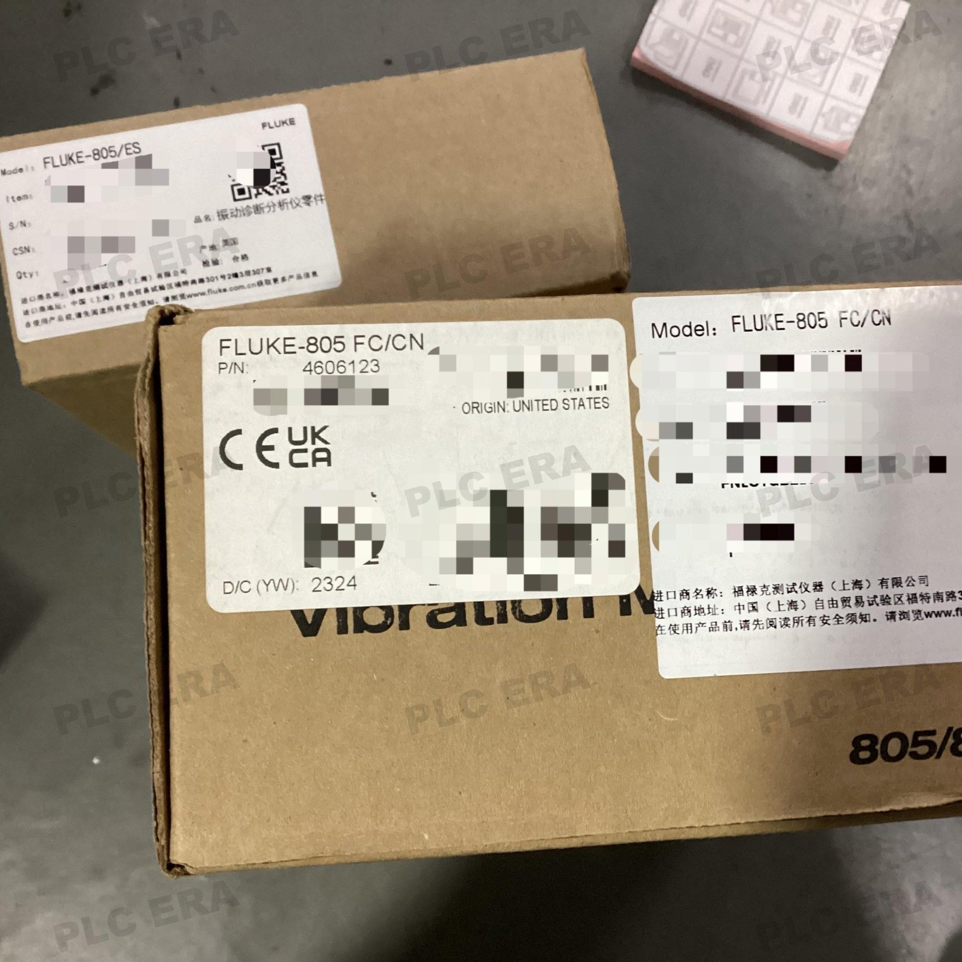 Fluke 805 FC Vibration Meter Portable Condition Monitoring Tool - PLC ERA