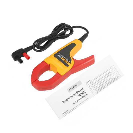 Fluke i400E AC Current Clamp Meter, True RMS Measurement - PLC ERA