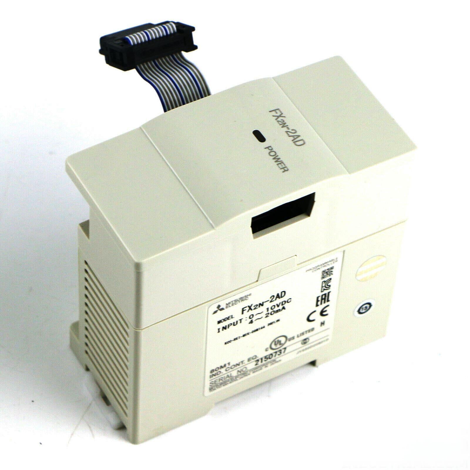 Mitsubishi FX2N-4AD MELSEC-F 4‑channel analog input module front view