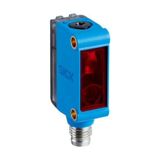 SICK GL6-P4211 1059241 miniature rectangular retro-reflective photoelectric sensor front view