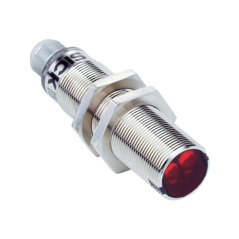 SICK GRL18-P2432 1066557 retro-reflective photoelectric sensor front view