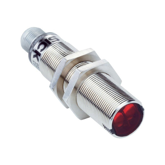 SICK GRL18-P2432 1066557 retro-reflective photoelectric sensor front view