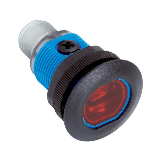 SICK GRL18S-F2336 1059533 M18 retro-reflective photoelectric sensor PinPoint LED front view