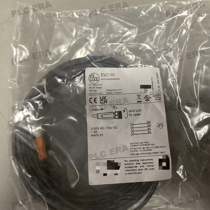 IFM EVC151 M8 Female Cordset 5m PUR IP69K Oil Resistant - PLC ERA