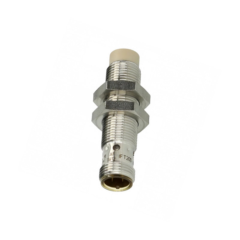 Original New IFM IFT200 inductive sensor stainless steel M12 PNP NO front view