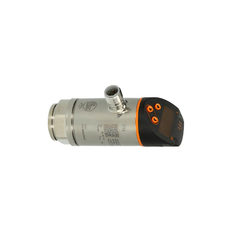 Original New IFM PN3094 electronic pressure sensor with red/green display -1…10 bar G1/4 front view
