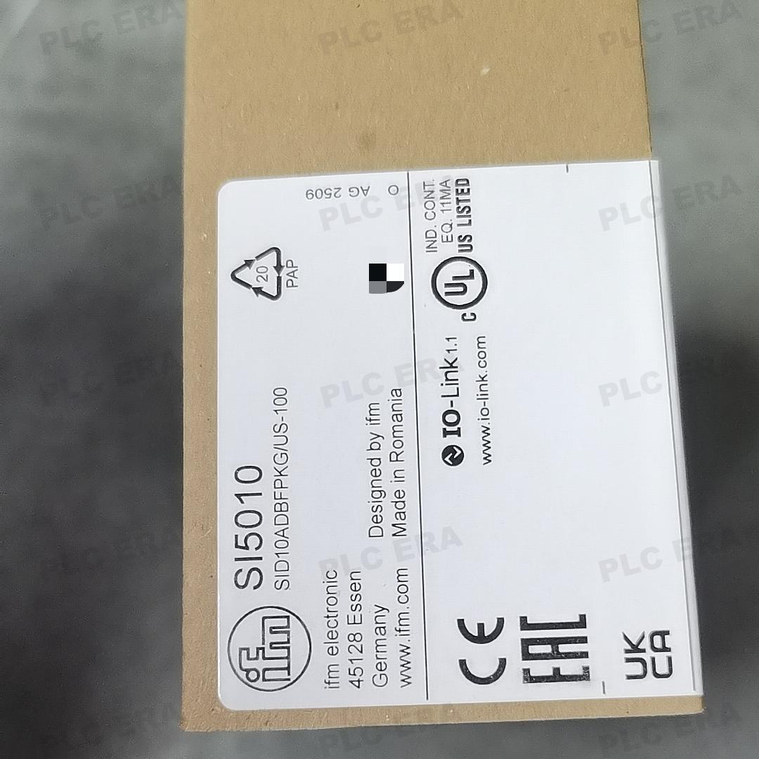 IFM SI5010 Flow Monitor SID10ADBFPKG/US - 100 3 - 300 cm/s IP67 IO - Link - PLC ERA