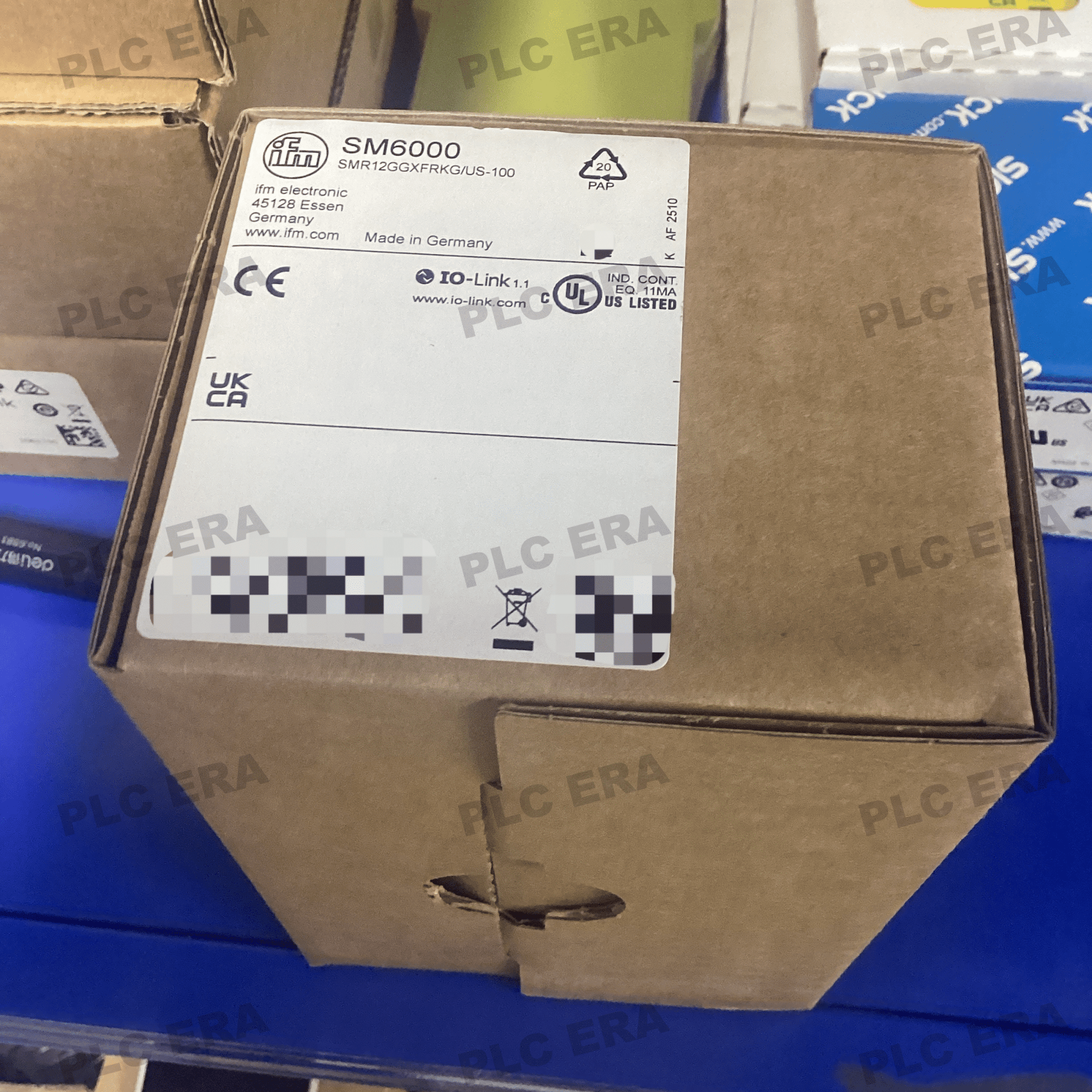 IFM SM6000 Magnetic - Inductive Flow Meter 0.1 - 25 L/min 4 - 20mA PNP/NPN - PLC ERA