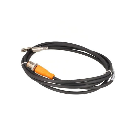 Original New IFM TS2229 temperature cable sensor with bolt‑on sensor Pt100 M12 front view