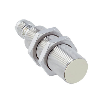 SICK IMF18-08BPSNC0S 1076662 inductive proximity sensor M18 stainless steel front view
