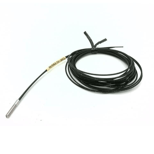 KEYENCE FU‑35FZ M3 coaxial reflective fiber unit front view