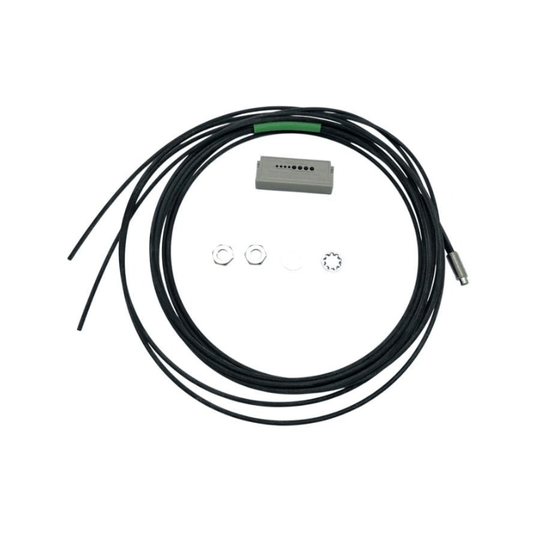 KEYENCE FU‑67V M6 parallel reflective fiber unit front view