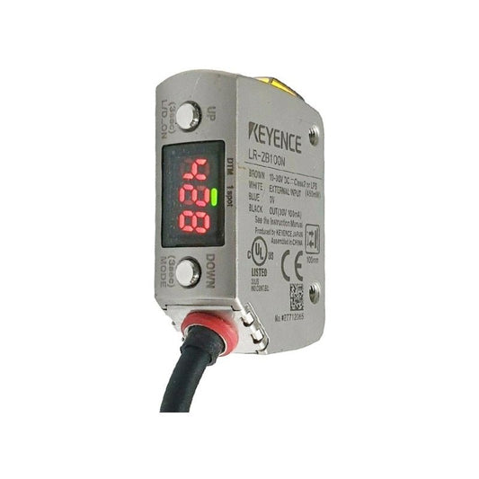 KEYENCE LR - ZB100N Rectangular Photoelectric Sensor, 100 mm - PLC ERA